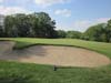 Bunker protecting the 6th green